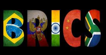 O BRICS é um agrupamento econômico atualmente composto por cinco países: Brasil, Rússia, Índia, China e África do Sul.