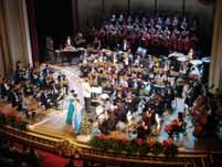 A apresentação traz 14 canções de natal, sendo que 11 destas estão no quarto CD gravado pela OSRP e Coro Clássicos Natalinos com lançamento durante o tradicional Concerto de Natal.