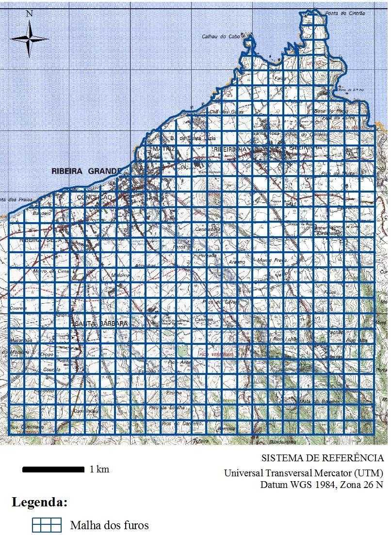 4. Geotermia na Ribeira Grande Caso de Estudo Tendo por base a área definida na figura 4.