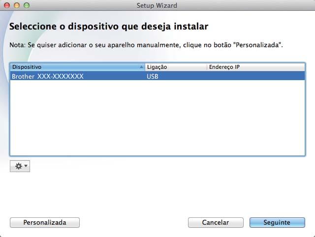 USB Mintosh Pr utilizdores de interfe USB em Mintosh (M OS X v10.6.8, 10.7.x, 10.8.x) 10 Antes de instlr 11 Instlr o MFL-Pro Suite Pr utilizdores de M OS X v10.6.7 ou inferior: tulize pr M OS X v10.6.8, 10.7.x, 10.8.x. (Pr oter os ontroldores e s informções mis reentes pr o M OS X que estiver utilizr, visite http://solutions.