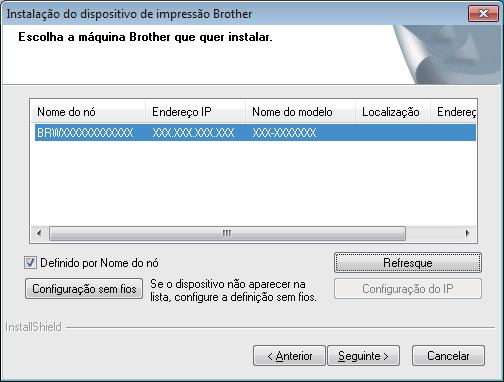 Rede sem fios Windows d e Qundo preer o erã Firewll/Antivírus detetdo(), seleione Altere s definições d port Firewll pr onsentir onexão de rede e ontinue om instlção. (Reomenddo) e lique em Seguinte.