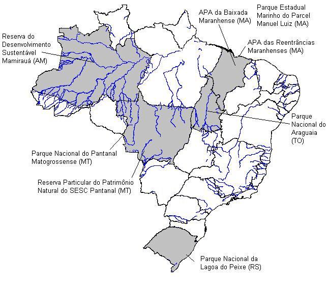 4 Atividades de recreação, turismo, pesca, educação e pesquisa em zonas úmidas são possíveis de serem desenvolvidas e compatibilizadas com a conservação e não requerem grandes manejos nos sistemas.