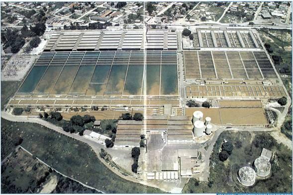 ESTAÇÃO DE TRATAMENTO DE ÁGUA DO GUANDU A ETA DO GUANDU É A MAIOR ESTAÇÃO DE TRATAMENTO DE ÁGUA DO MUNDO, PRODUZ 43.