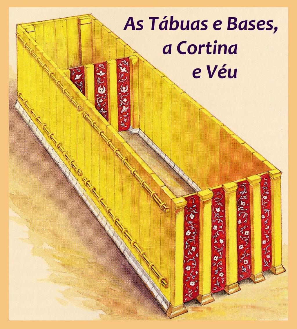 O tabernáculo tinha 48 tábuas que assentaram em 96 bases de prata.