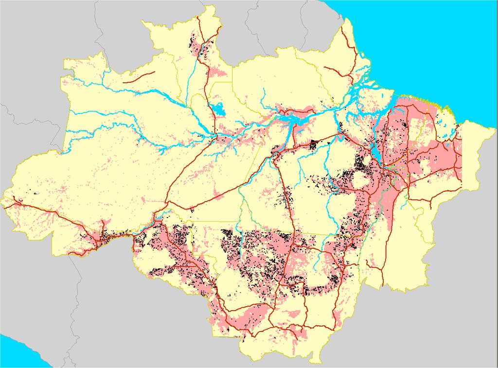 tempestades Índice de vegetação Monitoramento de raios Sensoriamento Remoto Programa Amazônia - monitoramento das áreas