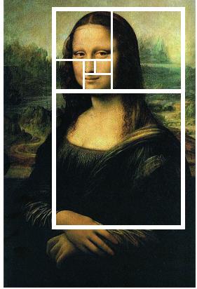 13) A Divina Proporção também conhecida como Proporção Áurea foi usada por Leonardo da Vinci para pintar a Mona Lisa, uma de suas mais notáveis obras.