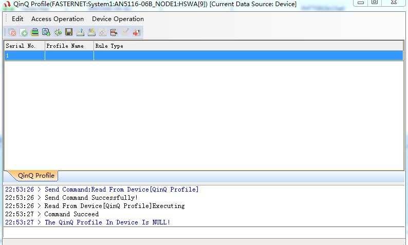 Na janela que aparecer click em OK. Etapa 2: Configure o QinQ profile na OLT. Click com o botão direito do mouse no card HSWA(9), vá em Vlan Config, QinQ e em seguida QinQ Profile.