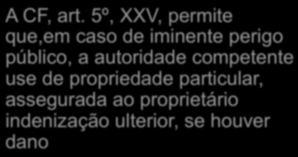 Requisição A CF, art.