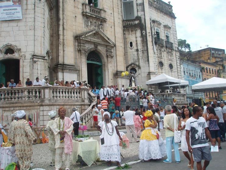 Adeptos do candomblé e baianas, Festa de