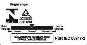 Mini Disjuntores - ASMGII padrão NEMA Dimensionais (mm) 78,8 25,4 25,2 25,2 65,6 13,2 19,5 76,4 86,0 35,5 21,0 56,9 92,5 25,2 50,4 75,6 29,9 Monopolar Bipolar Tripolar 57,5 8,1 Modelos Monopolares