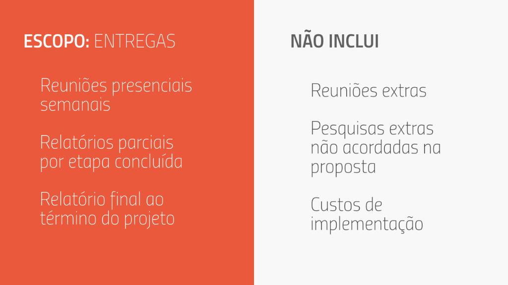 Caso você repita exatamente cada um dos itens que estão escritos ao apresentar esse ppt, você passará a mesma ideia que seus slides já carregam.