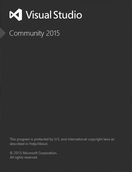 Figura 2 - Preparação da instalação do Visual Studio Community 2015 Na sequência é apresentada uma tela de instruções