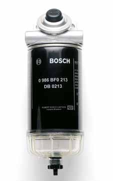 Os filtros Bosch desempenham essas duas funções com a mais alta eficiência e qualidade.