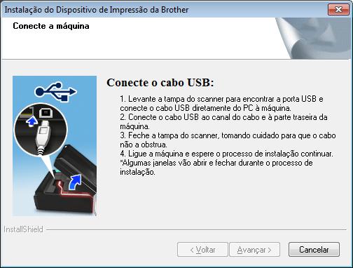 USB Windows Pr usuários d interfe USB Windows (Windows XP Home/XP Professionl/Windows Vist /Windows 7/Windows 8/Windows 8.