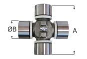 Obs: 586MM FECHADO DE PONTA A PONTA DA FLANGE - Similar: DANA (6474-1001X) - Prod.Relac.: CRUZ.