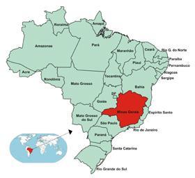 Localização e contexto Estado de Minas Gerais 2º mais populoso do Brasil 2ª maior economia brasileira Maior produtora de minério de