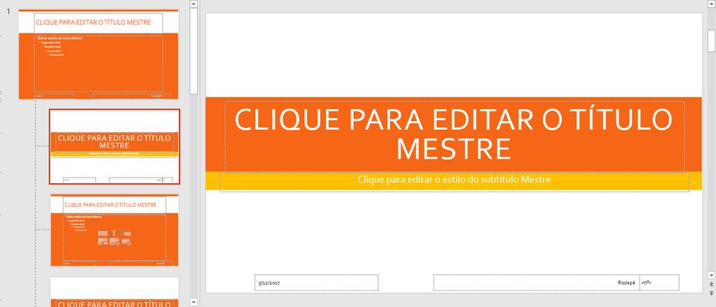 Normalmente no uso do Power Point para fazer uma apresentação você não utilizará todos, apenas alguns de acordo com o objetivo de cada slide.