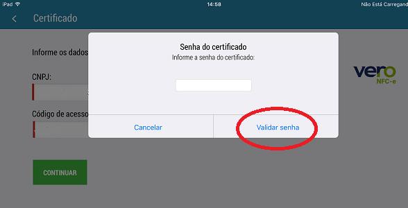 Informe a procedência do certificado clicando em uma das opções abaixo: a) Se você já efetuou o cadastro