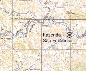 Parceria: denominação Fazenda São Francisco códice AIII F20 Val localização Rodovia RJ-151 (trecho: Parapeúna - Santa Isabel do Rio Preto), 3º Distrito de Santa
