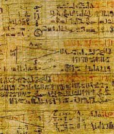 Durante muito tempo, o nosso campo da história da matemática mais rico repousava no Egito, devido à descoberta, em 1858, do chamado Papiro de