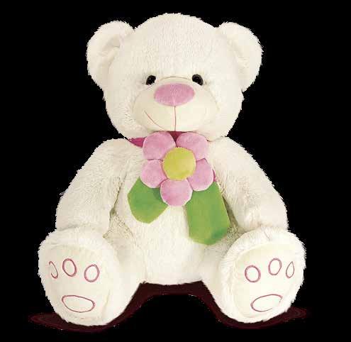 51 cm sentado 2829 Urso Vanilla