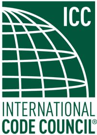 Aprovações Código Internacional de Construção, ICC-ES, ERS-3068.