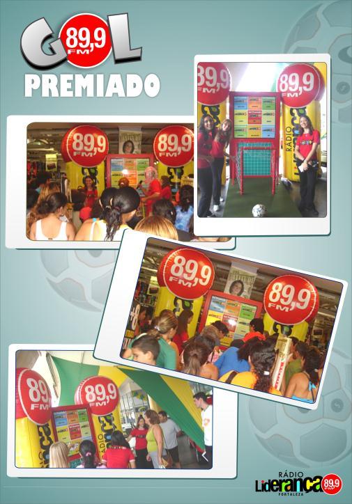 b) Gol Premiado: Mais uma alternativa de comunicação, o Gol premiado Liderança é uma ação de merchandising, degustação e geração de fluxo de vendas, como supermercados e grandes redes de mercantis.