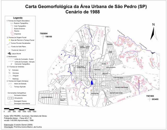 Figura 07: Carta Geomorfológica