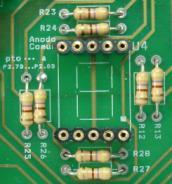 25 micro-swich NA para PCI (ver foto da placa) Barra de pinos 180 0 [4 pinos] Barra de pinos fêmea para PCI (mini modul para PCI) [19 pinos] Barra de pinos fêmea torneado [42 pinos] 1 soquete