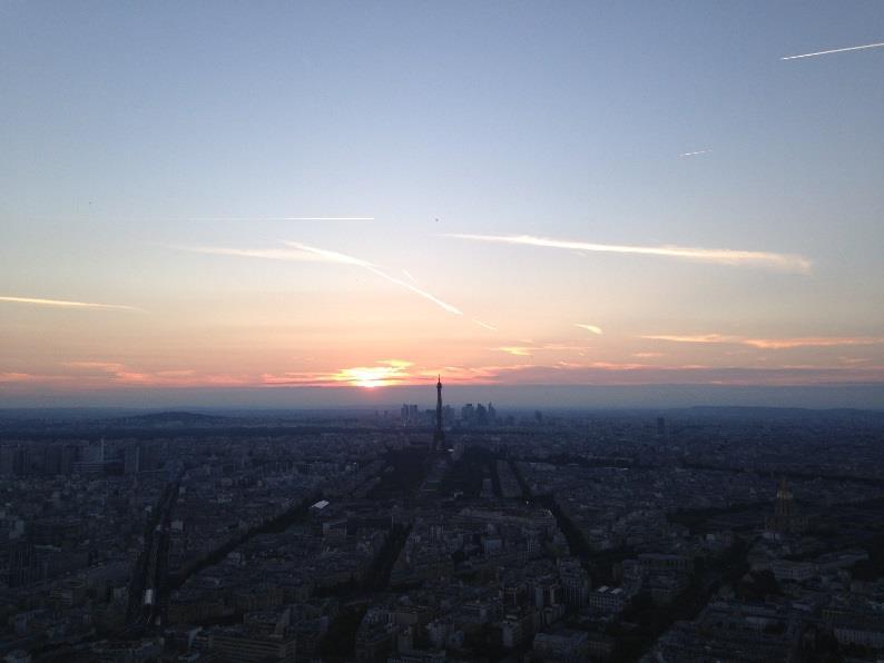 Coeur, Paris: Pôr do sol