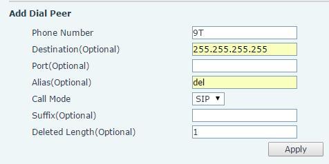 . Figure 71 Deletion Configuration 8.