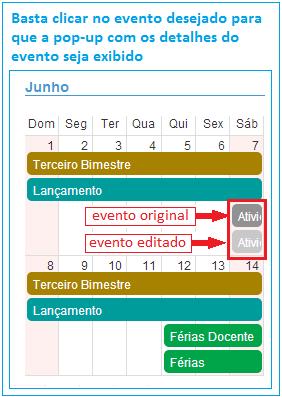 5.0 Usando o Calendário de Atividades Escolares nos perfis GOE e DIRETOR 5.1 Localização no sistema Caminho: Calendário/ Calendário de Atividades Escolares 5.