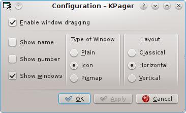 Configurar o KPager Abre o diálogo de configurações. Sair Sai do KPager. 3.