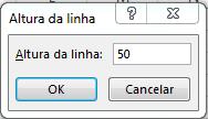 Ao término da operação, note que houve o ajuste em todas as linhas ou colunas desejadas de maneira padronizada e prática. 5.