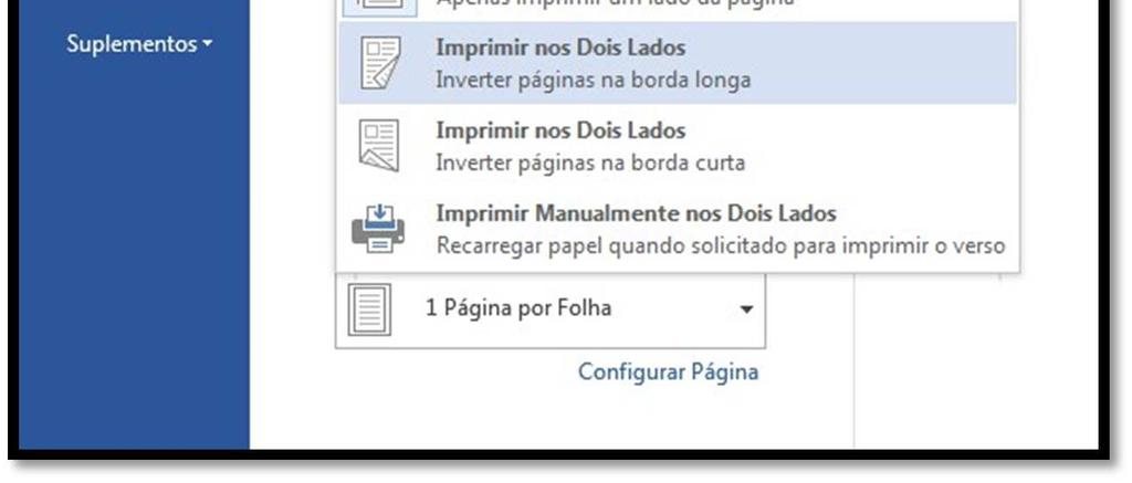 ambos os lados, que pode ser modificada nas