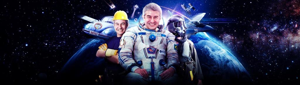 Marcos Pontes é um astronauta brasileiro e foi o primeiro a