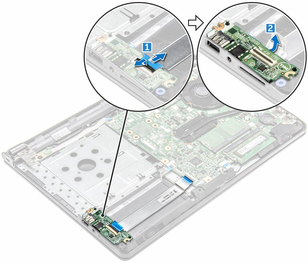 8 Siga o procedimento descrito em Após trabalhar na parte interna do computador.