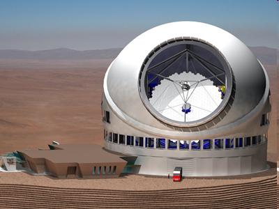 Thirty Meter Telescope (TMT) Projeto americano de um