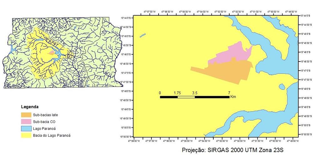 4 DESCRIÇÃO DA ÁREA DE ESTUDO O DF foi criado dentro do bioma cerrado que conta com cerca de 10 biotas que coexistem sem se misturar ou permeando-se em faixas de transição de fitofisionomias, sendo