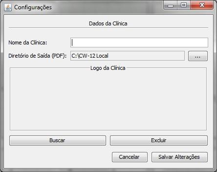 Para que esses dados sejam impressos desde o primeiro exame, é necessário configurá-los antes do primeiro uso do sistema, logo após a instalação do programa.