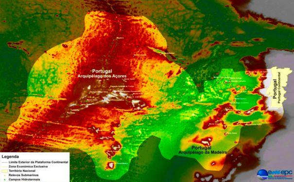 Clégi Eur-Atlântic - O Ocn MAPA DE PORTUGAL