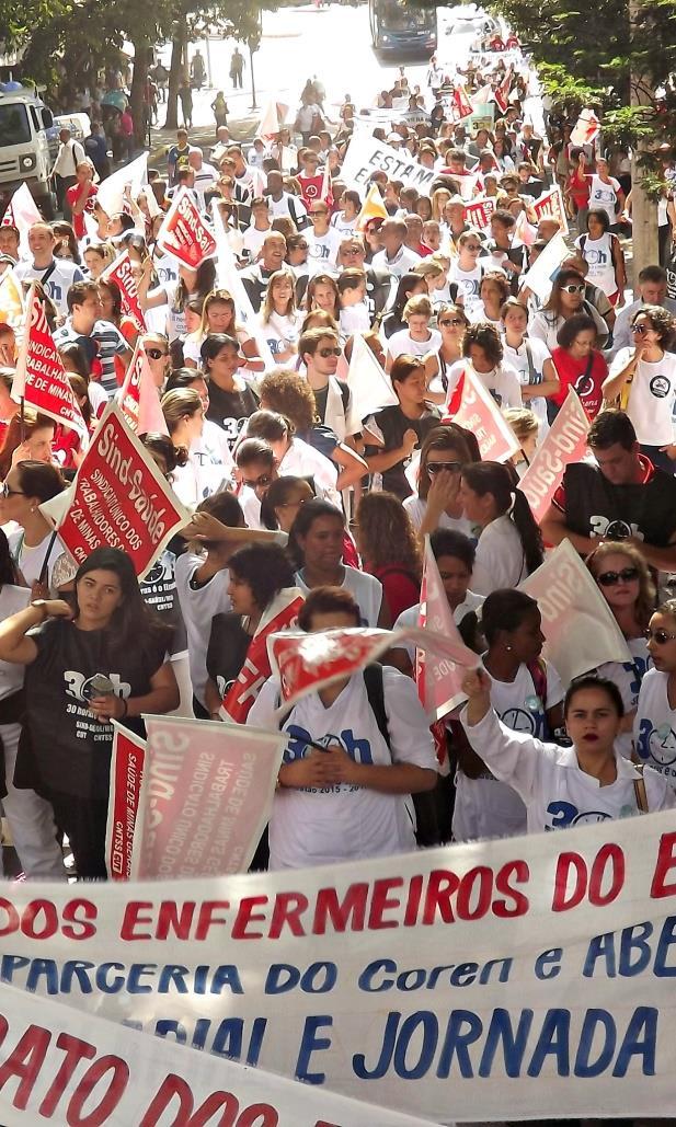 15 Na semana em que se comemora o Dia do/a Assistente Social, representantes da categoria marcaram presença no evento.