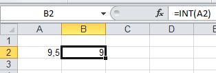 SE(intervalo;condição ) Exemplos: =cont.se(c3:c8; >=2 ) =cont.