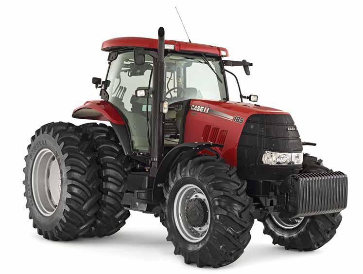 MOTOR MAR-I As máquinas são equipadas com os motores Case IH de 6,75 L, que têm cabeçotes muito modernos com 4 válvulas por cilindro (2 de