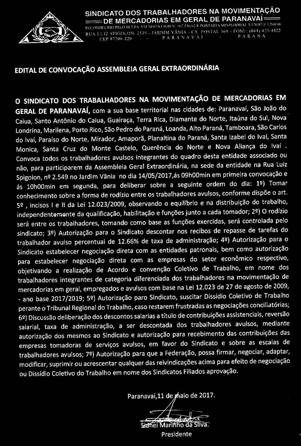 srviços ntrg trr construção sm rgulmntção cobrnç; Consirn qu não xist ss srviço prtic por mprs prticulr município; Consirn qu não po o município ixr fomntr çõs grção mprgo, rnd crscimnto município;