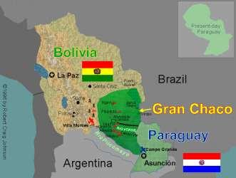 A Guerra do Chaco foi um conflito armado entre a Bolívia e o Paraguai que se estendeu de 1932 a 1935.