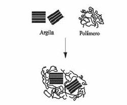 A argila é uma carga potencial, pois é abundante na natureza, econômica, não é tóxica e pode ser utilizada em produtos para a área médica, de alimentos, cosméticos, etc (CHEN e EVANS, 2005).