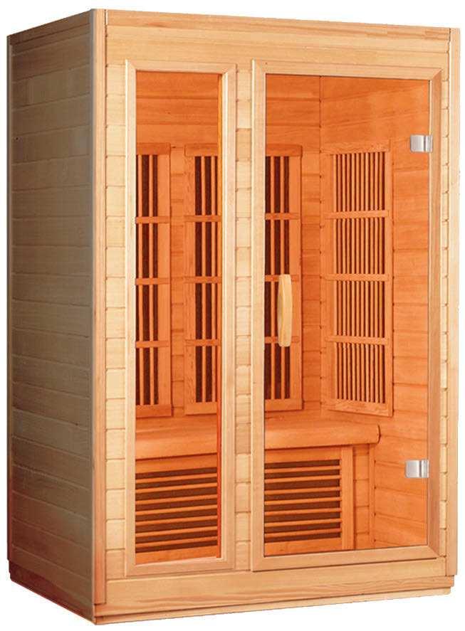 Infrared saunas heat penetrates the skin surface, thus being more effcient than a traditional sauna.