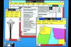 0 Primeira interface GUI Curiosidades: necessitava apenas de 512KB de Memória RAM 1987-92: