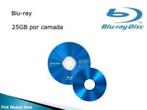 A capacidade de armazenamento é de 4,7GB em DVDs de camada simples (single layer) e de 8,5GB em DVDs de dupla camada (dual layer).